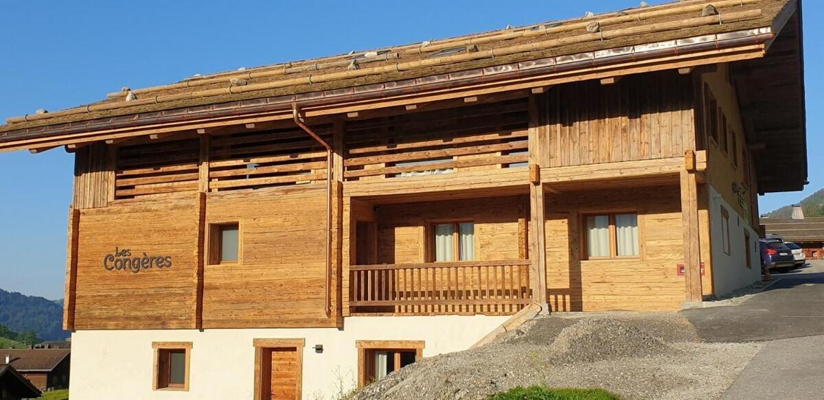 Les Congeres Villa Le Grand-Bornand Oda fotoğraf